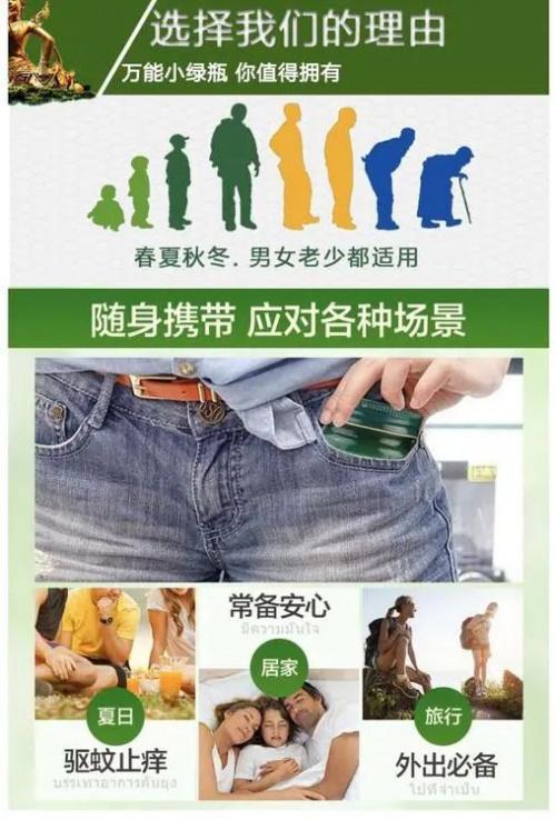 泰国驱蚊止痒膏轻便装,夏天驱蚊神器止痒测评