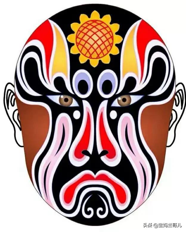 京剧脸谱大全图片欣赏,最好看的京剧脸谱图片大全