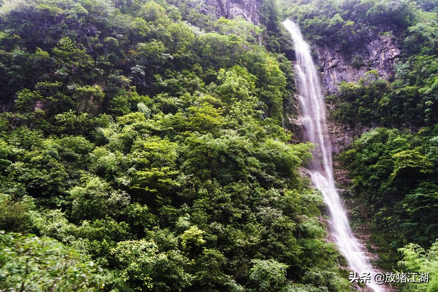 神龙峡漂流风景图片,神龙峡瀑布漂流全程
