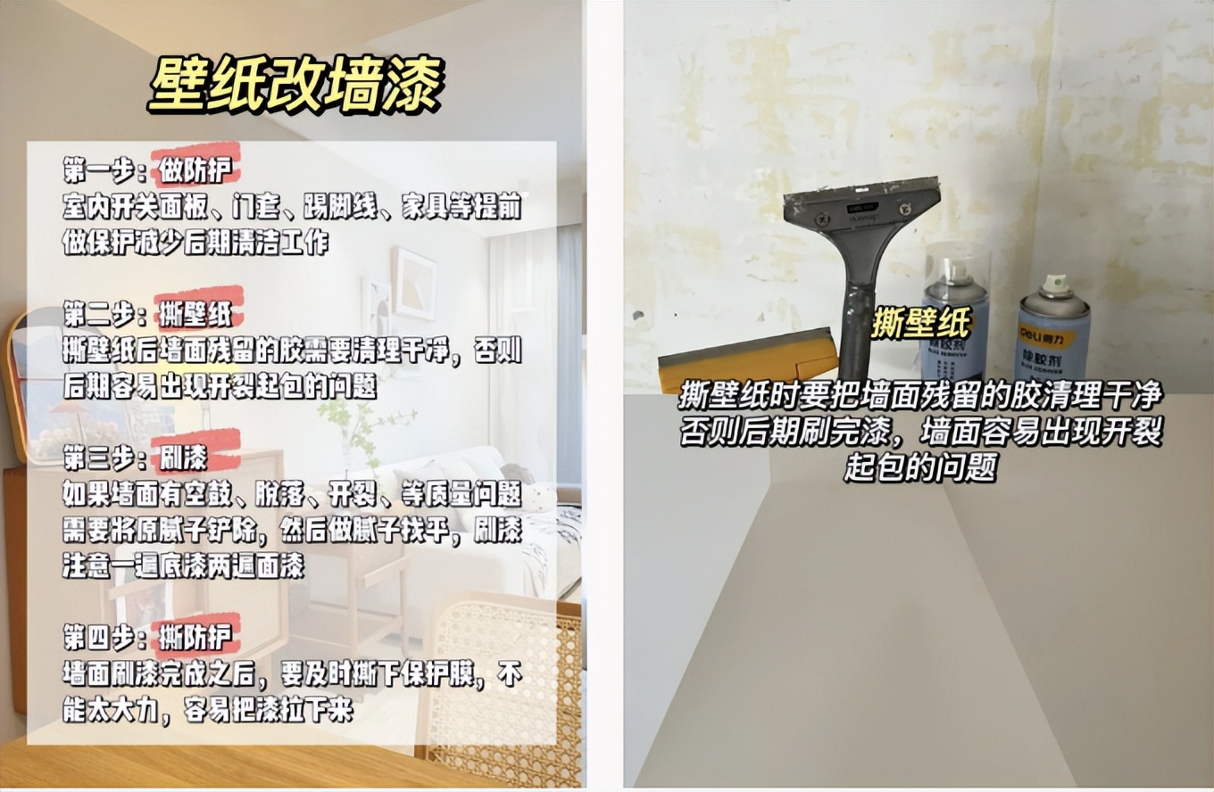 精装房瓷砖颜色不喜欢怎么改,精装房墙面改色最佳方案