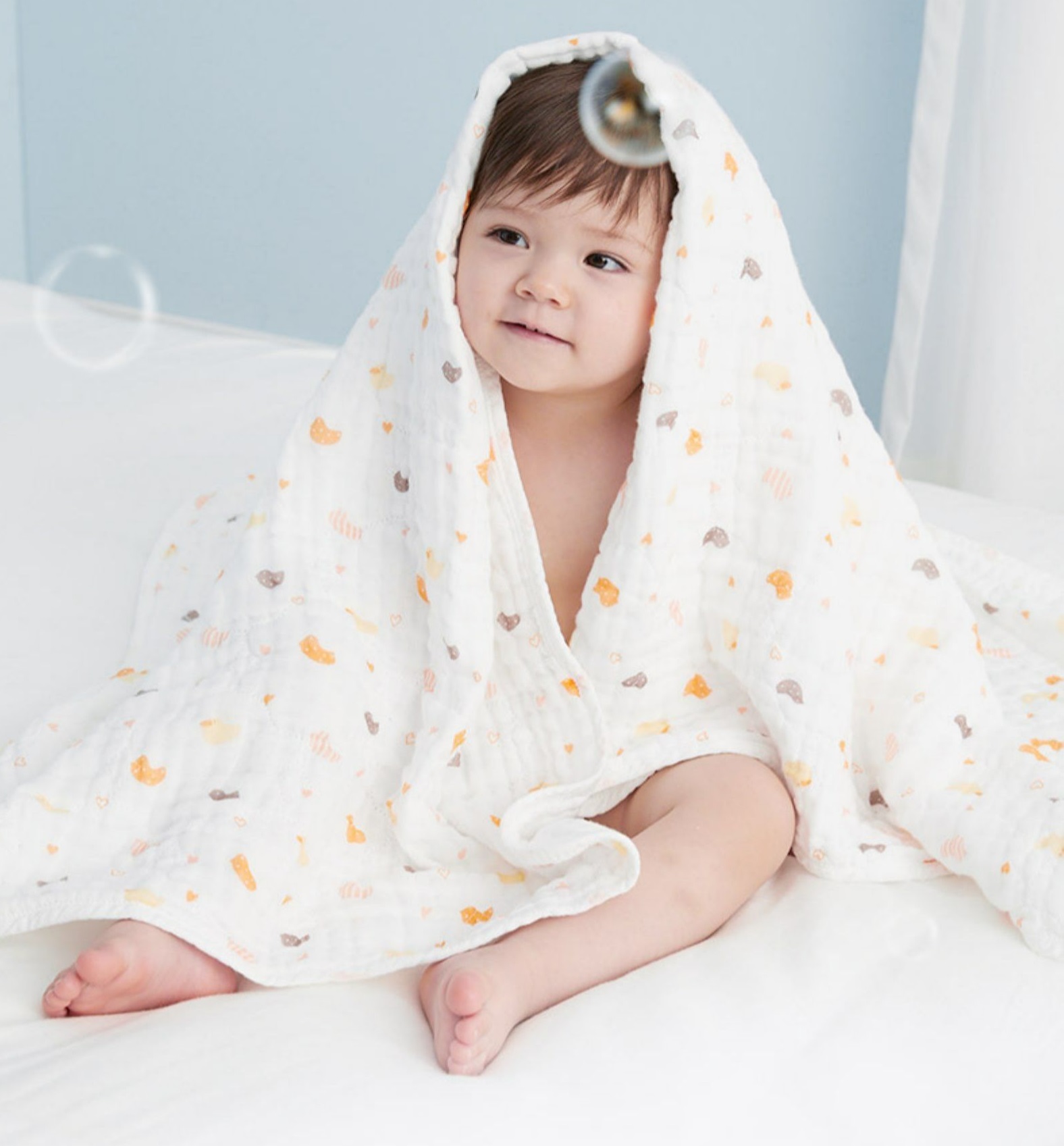 全棉时代纱布浴巾测评好用吗,全棉时代浴巾纯棉100%全棉第一名