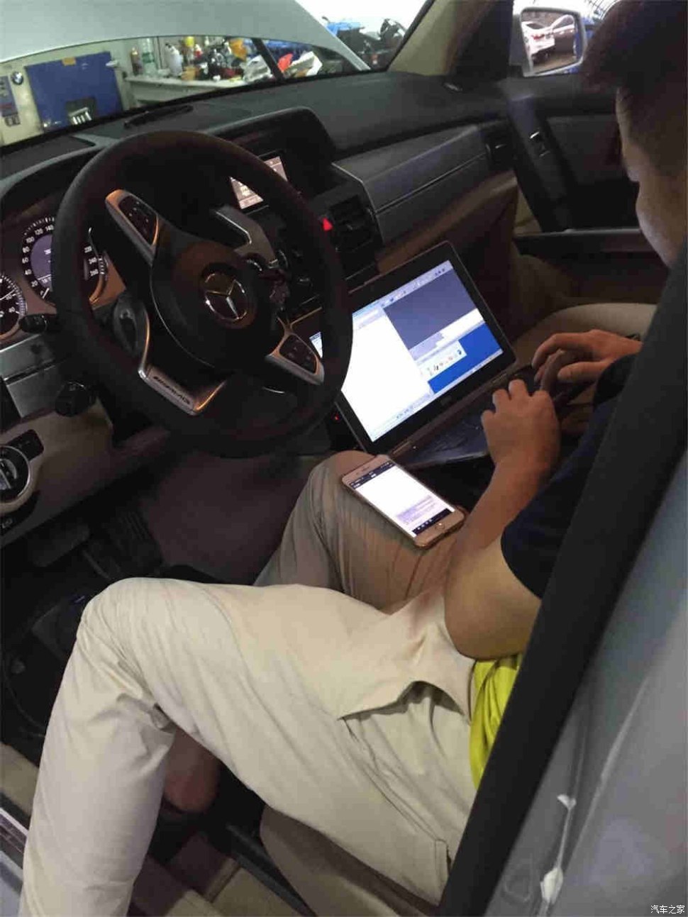 12款GLK改16款外观作业,神奇广州陈田之旅