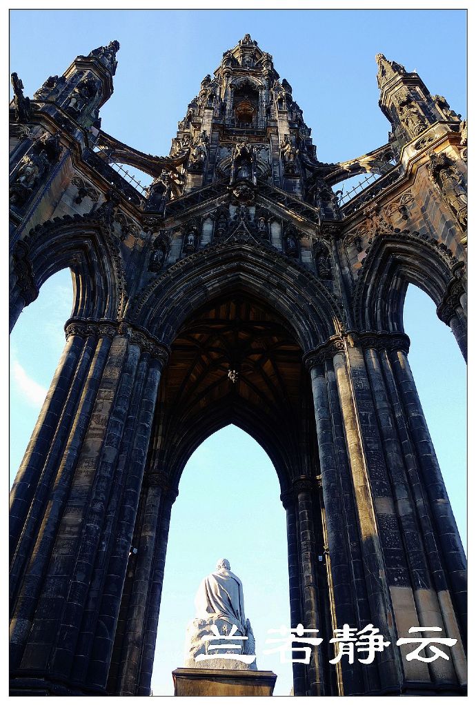 英国苏格兰爱丁堡小镇,爱丁堡是英国最浪漫的城市