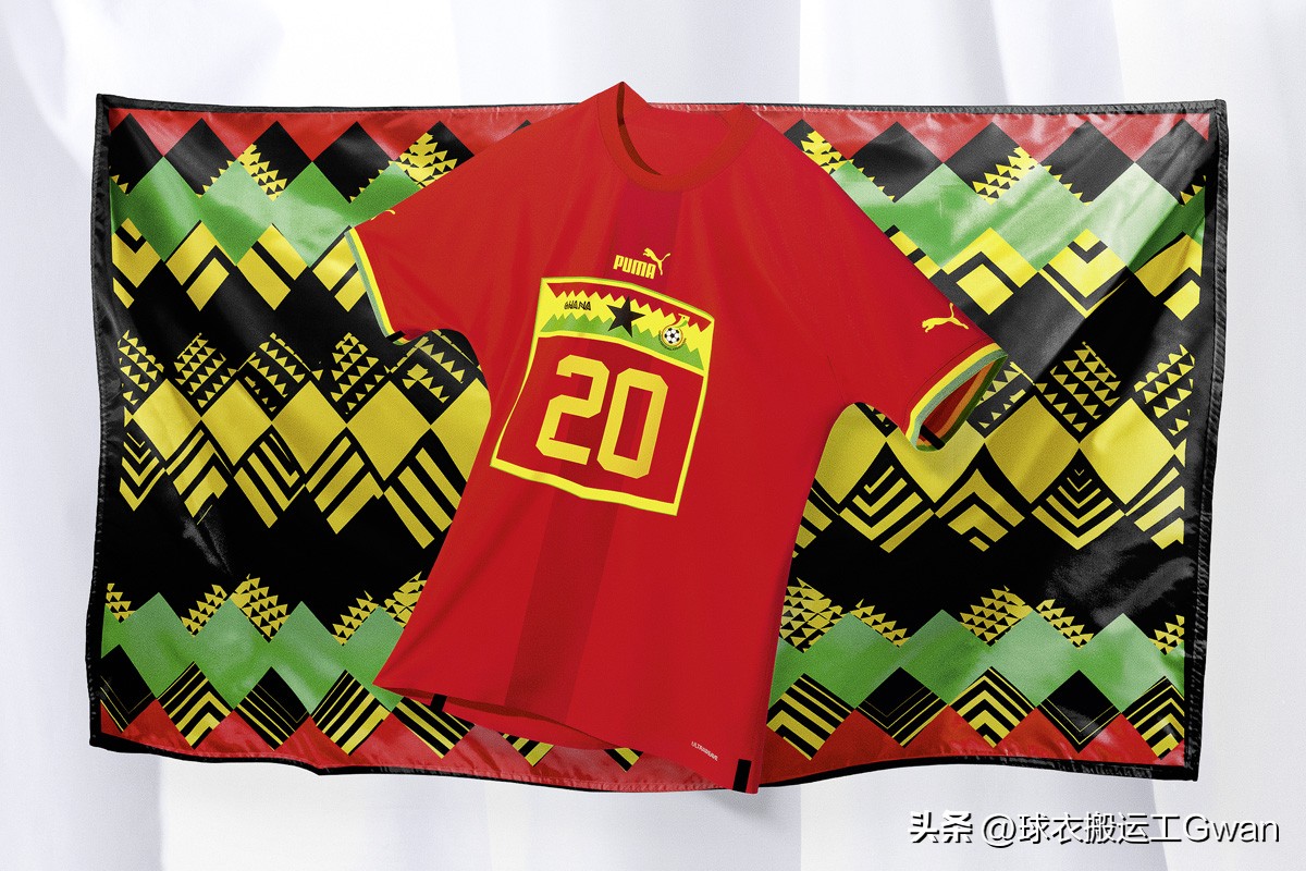 加纳世界杯球衣,2022世界杯加纳