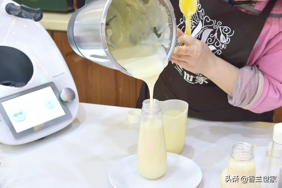 「香兰小美教程」绿豆牛奶饮，丝滑浓稠清润降火