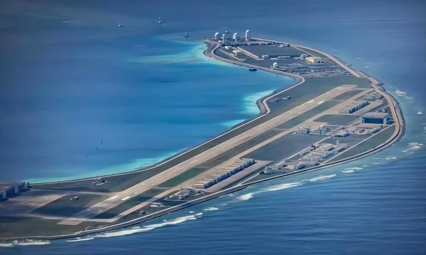 美济岛怎么成为南沙最大岛,南沙群岛美济岛