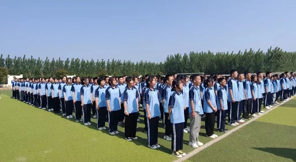 江河实验学校艺术节开幕,东平县实验中学运动会开幕