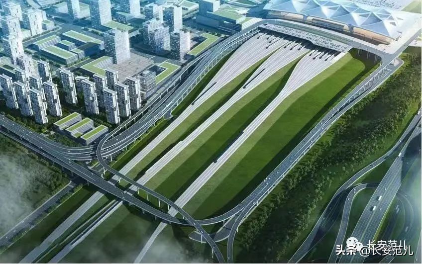 西安东成高铁规划图,西安高铁东站片区最新规划