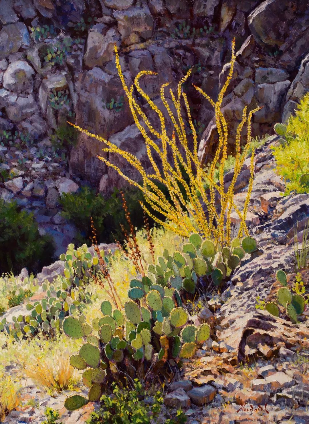 大师笔触生动的风景油画,视觉冲击力很强的风景油画图片