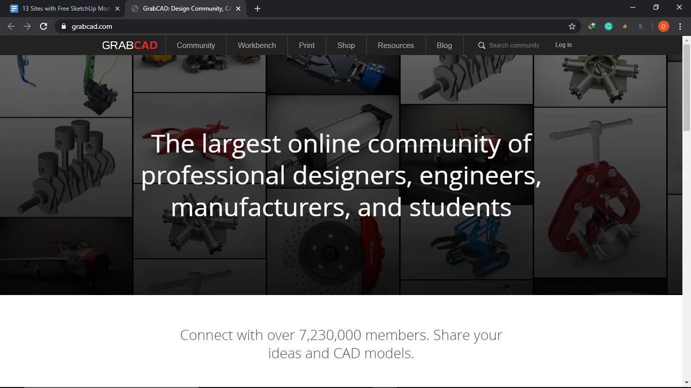 国外免费sketchup模型网站,sketchup免费下载模型库