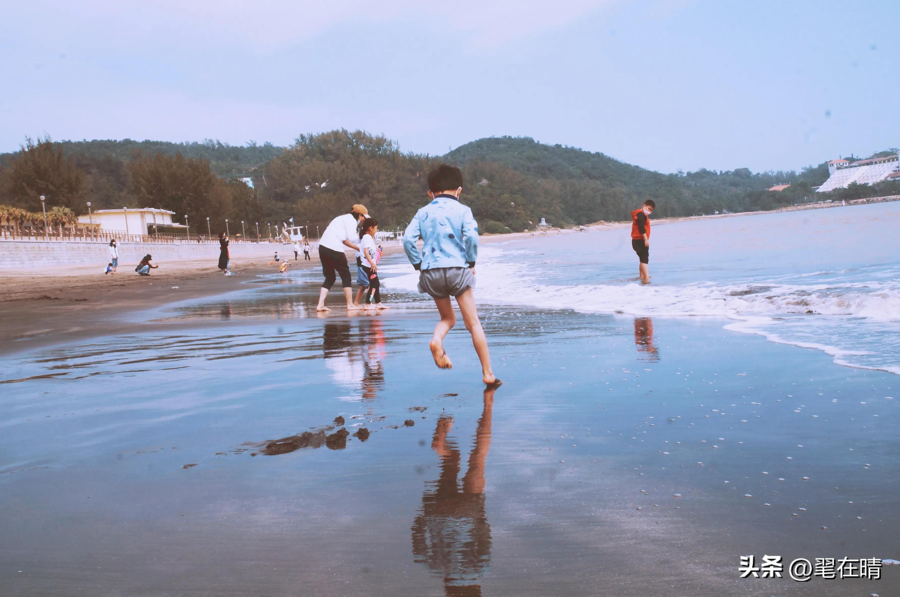 澳门黑沙滩一日游,我们到澳门著名景点黑沙滩游玩