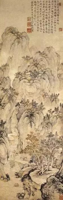 明代山水画100幅大饱眼福值得借鉴,明清高清山水作品欣赏
