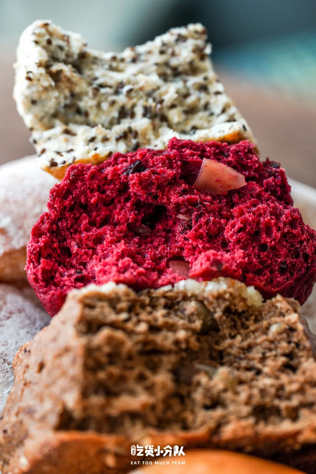 7家的爆浆抹茶面包,7家bakery