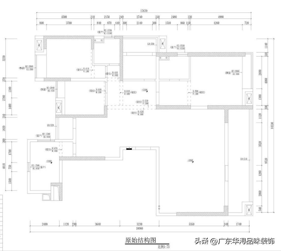 新中式山水画玄关装修效果图,新中式屏风山水画背景墙