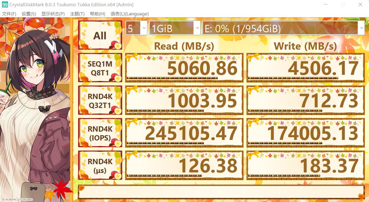 七彩虹cn600m.2固态硬盘评测,联芸主控性能