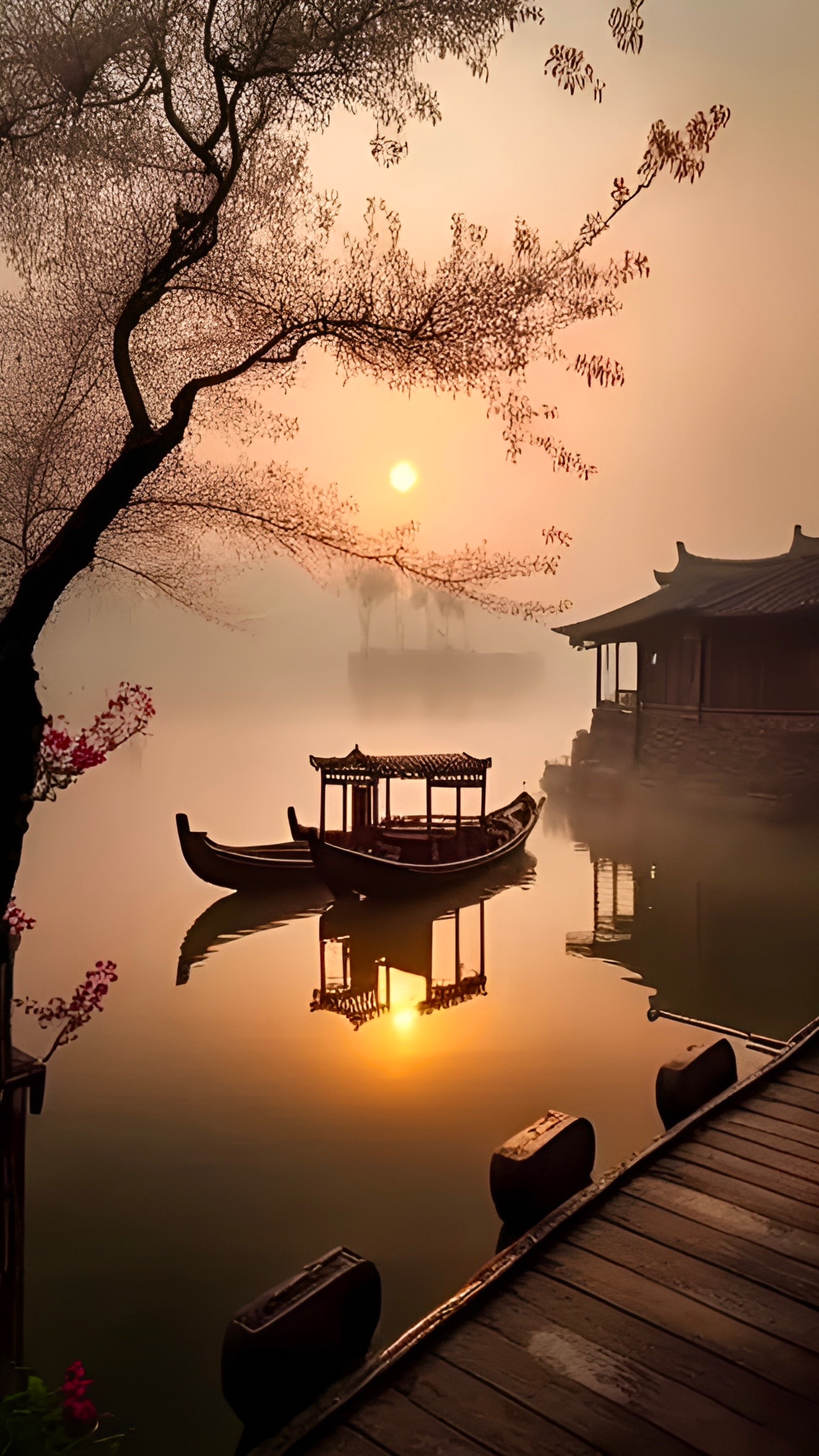 待到春暖花开时与你共赏繁花似锦,赏春天美景看花开花落