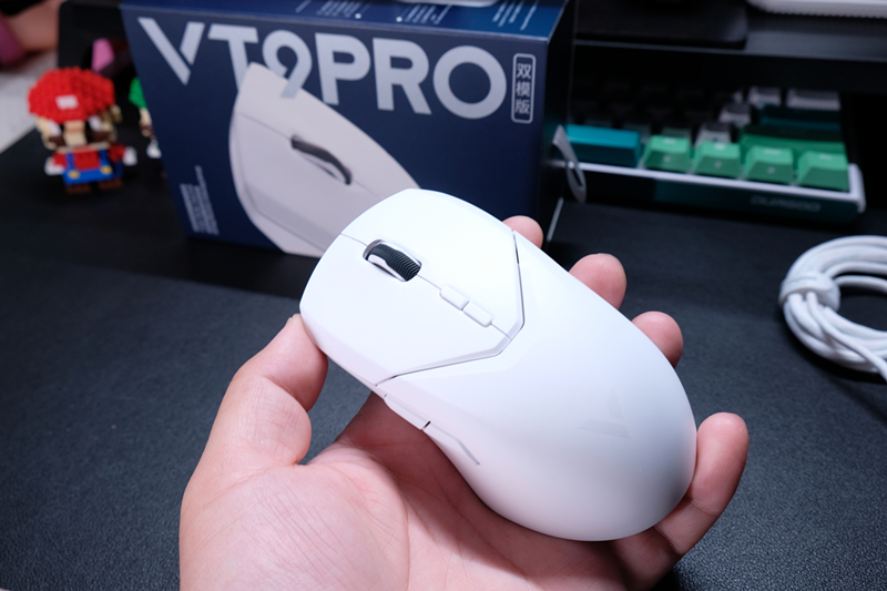 雷柏鼠标vt9pro怎么拆,雷柏VT9PRO双模游戏鼠标