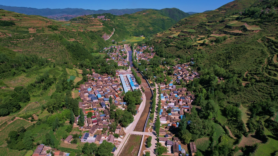 杨家山美丽乡村建设,武山杨河镇乡村振兴