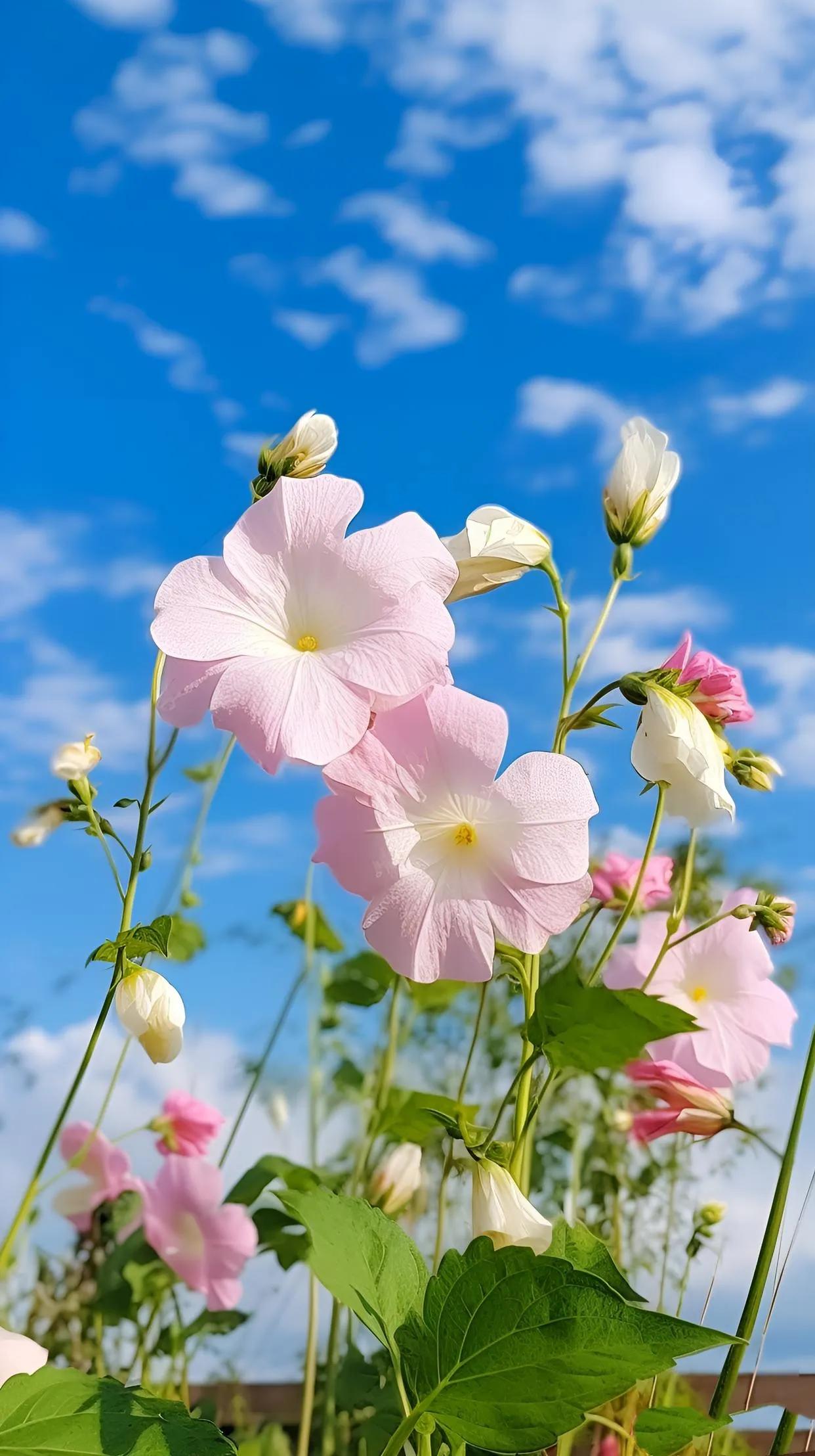 秋天粉色的花朵图片唯美,夏季最美的花朵图片