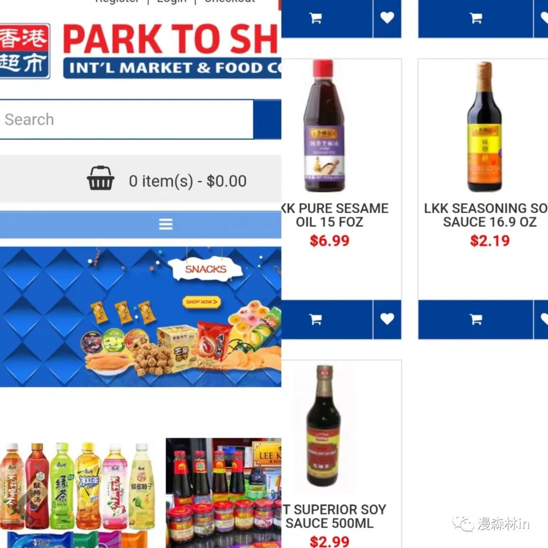 哇哦!原来美国大城市也有人摆地摊卖菜