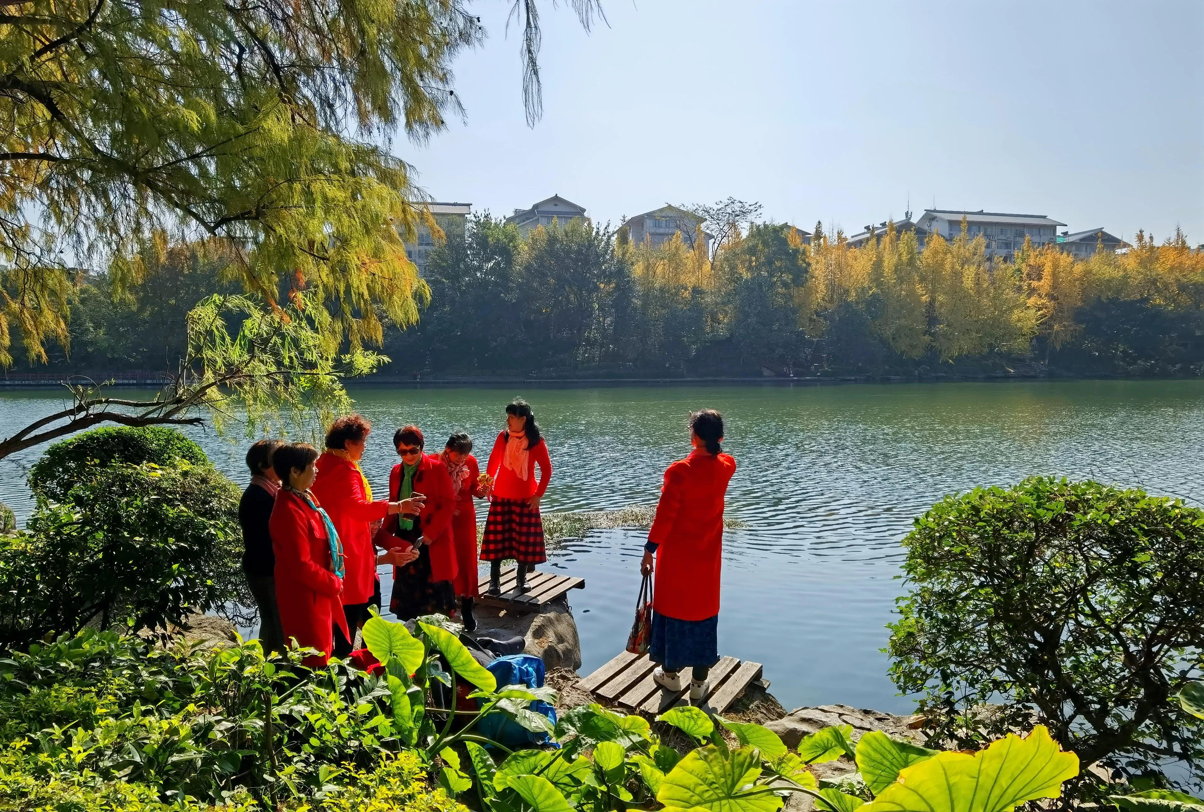 桂林的桂湖在哪里,桂林两江四湖之桂湖