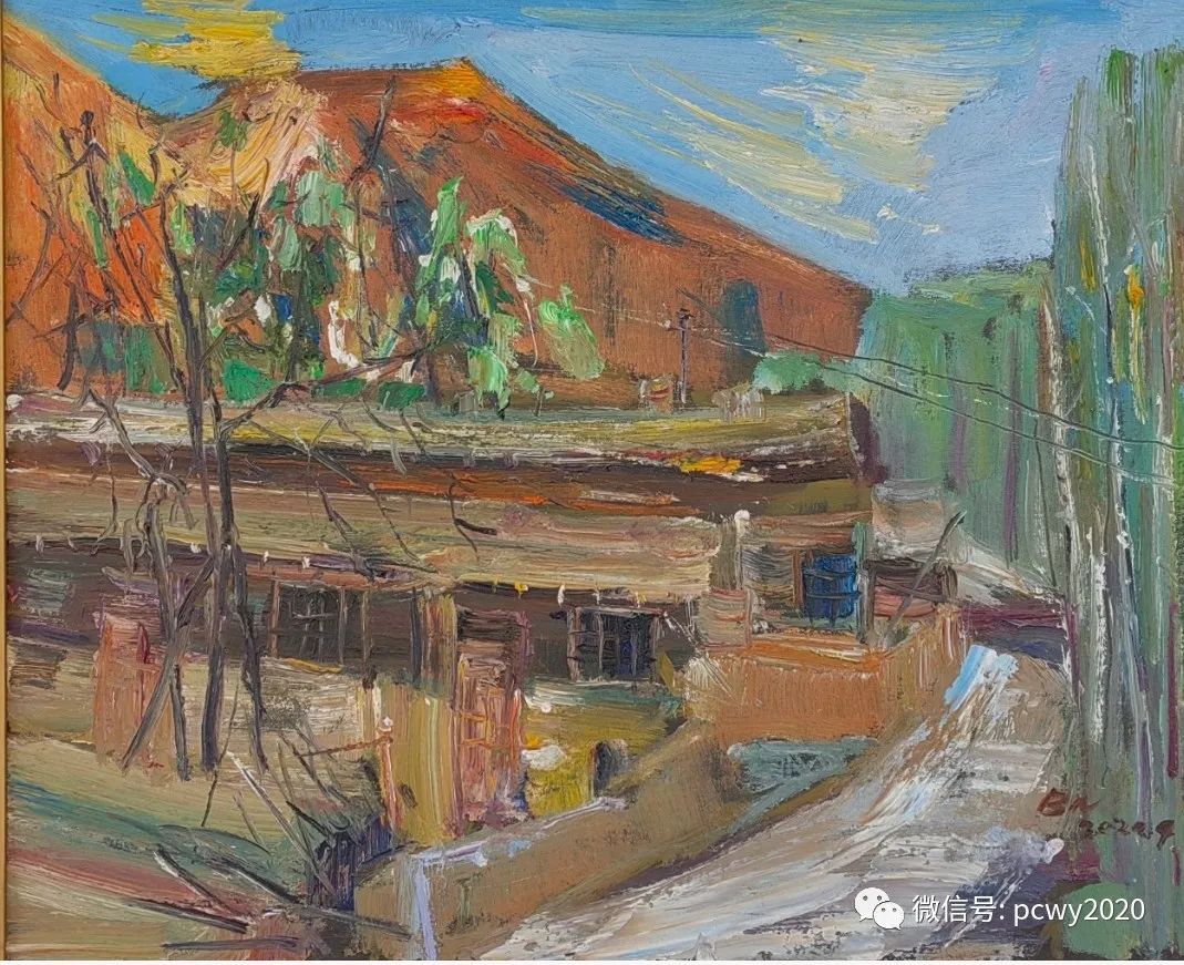 平川野麻滩岩画,东北专门画野草的画家