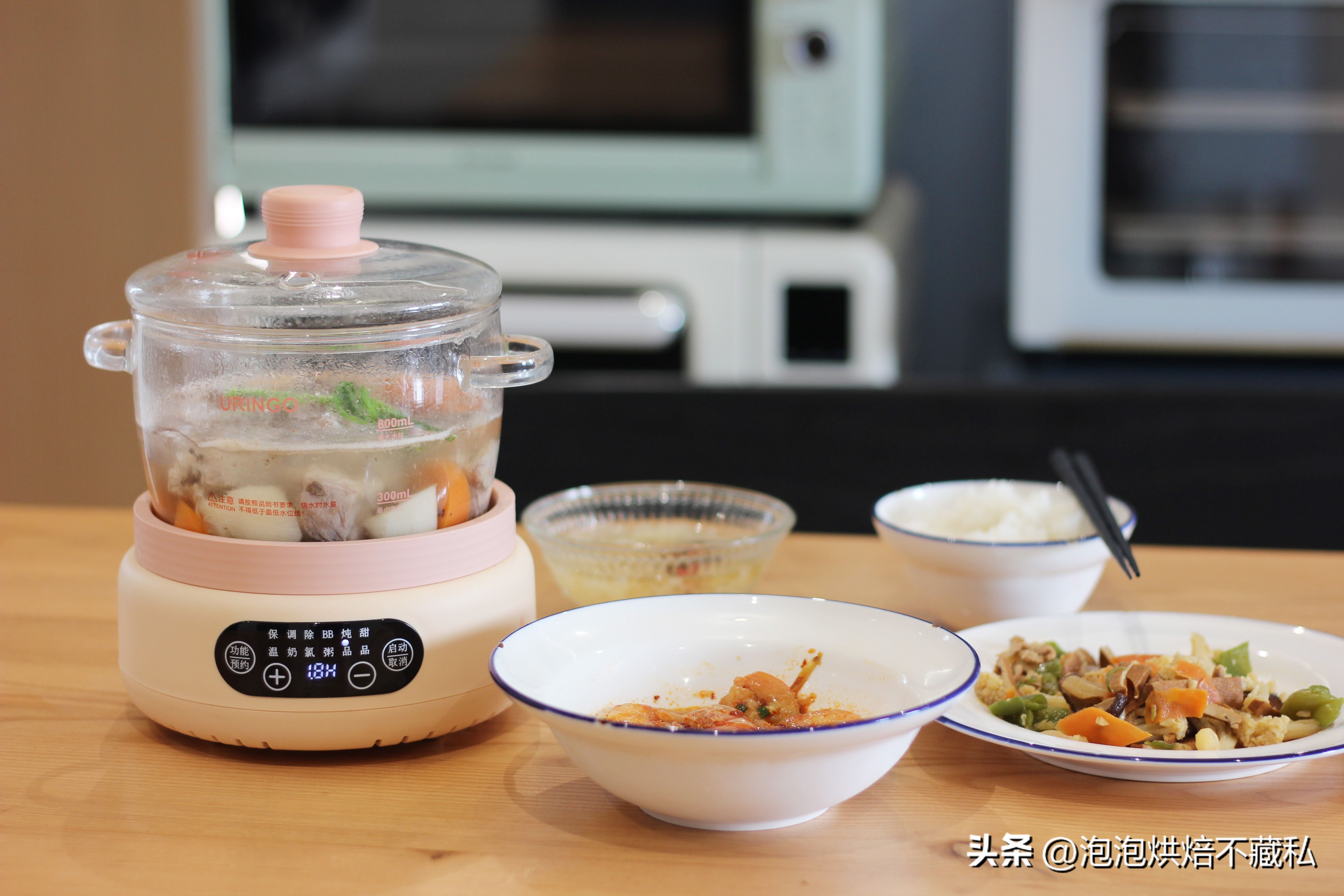 七彩叮当便携调奶器操作,七彩叮当全玻璃家用调奶器