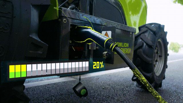 中联重科农业机械拖拉机,中联重科新能源收割机