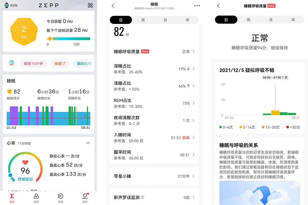 amazfit跃我gtr2e测评,华米amazfit跃我gtr3pro评测