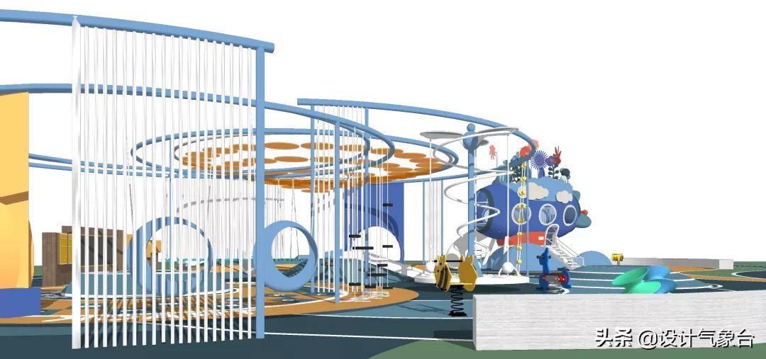 滑梯儿童房间小空间设计,室内儿童游乐场如何设计