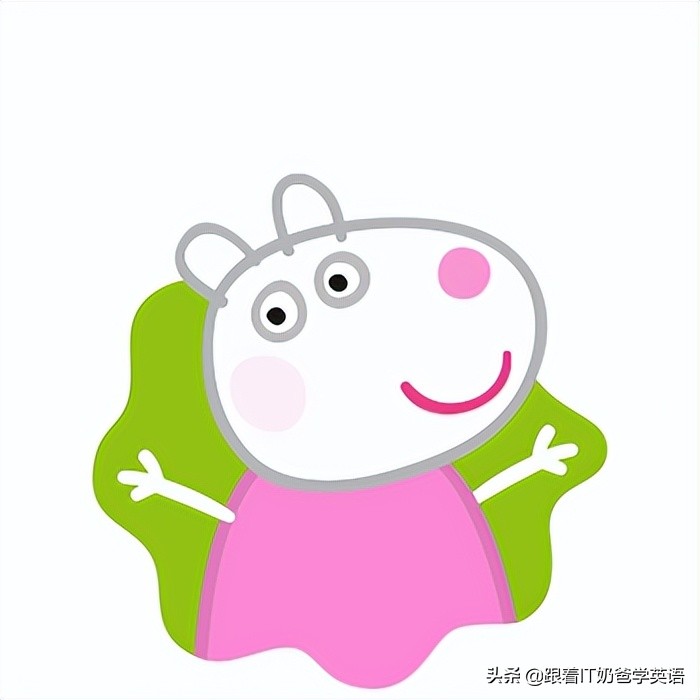 零基础学英语看小猪佩奇,英语学习小猪佩奇真人角色扮演