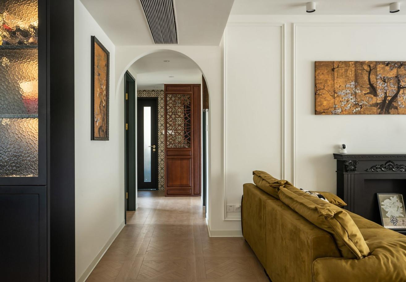 厦门130平现代轻奢装修风格,厦门现代风装修全屋效果图