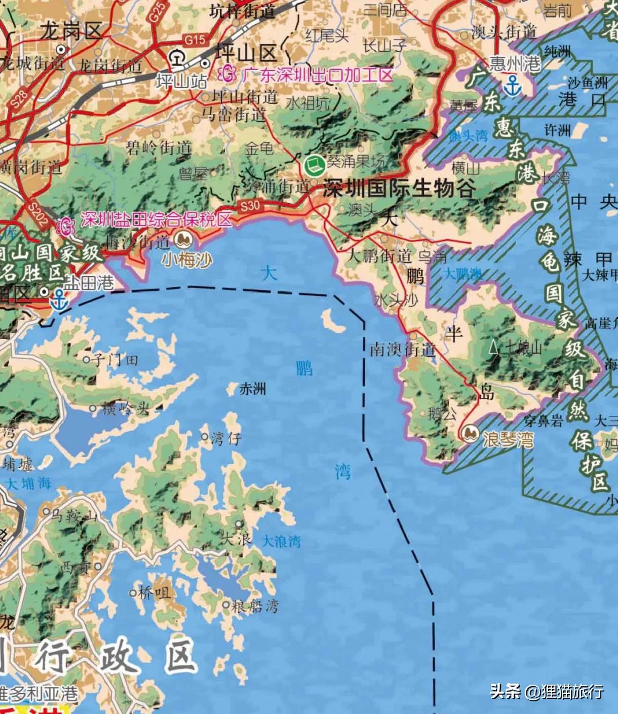 深圳的排牙山,排牙山深圳市