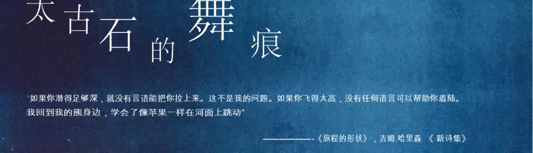 “FossilsDance－太古⽯的舞痕”