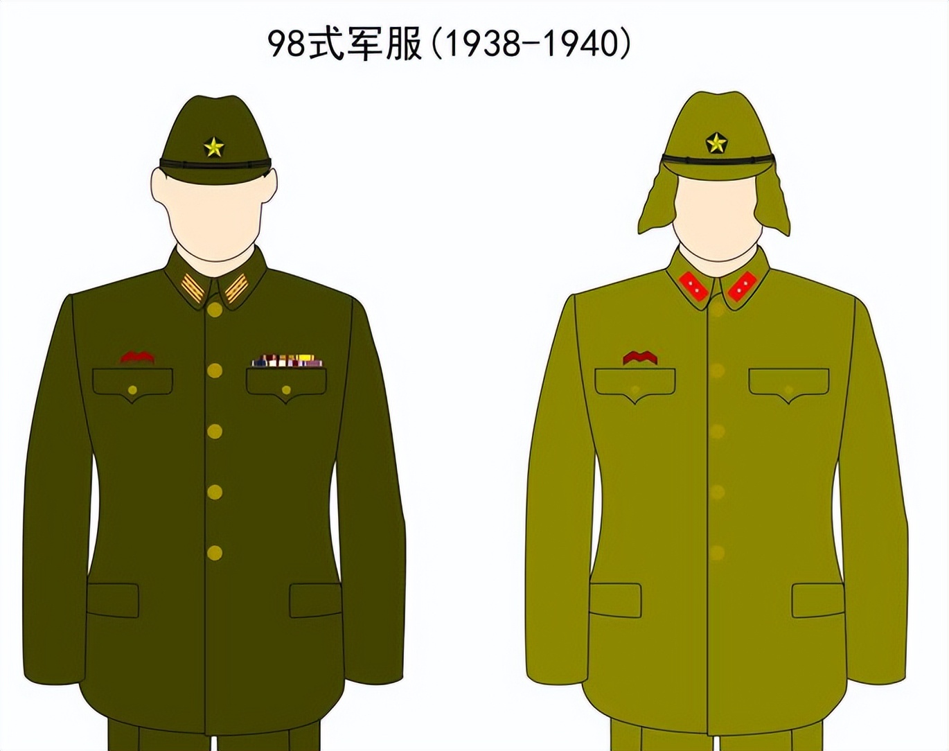 男子在广西穿着侵华日军军服,男子穿日本侵华军装