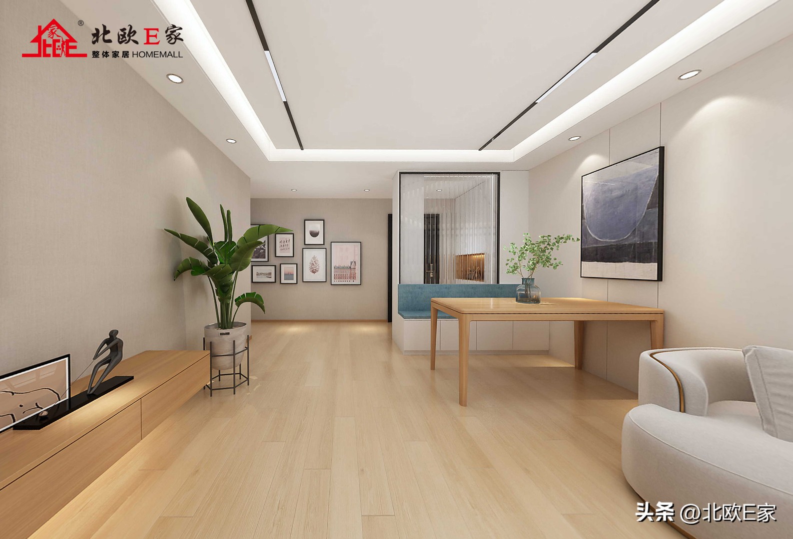 日系北欧风小居室,北欧风幸福小家