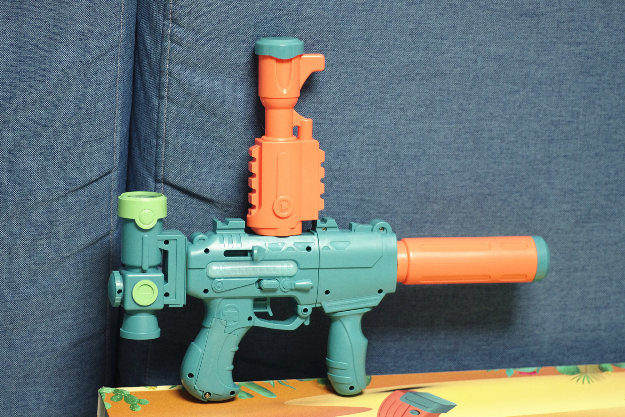 磁力拼接玩具枪,磁力枪宝宝玩具