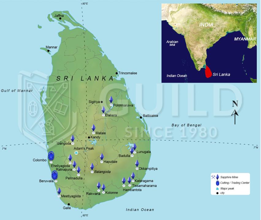 斯里兰卡蓝宝石原石,聚焦探店