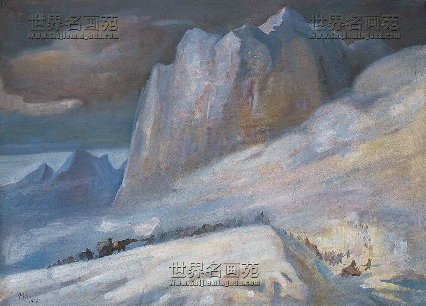 艾中信最著名的画,世界十大油画名家作品欣赏