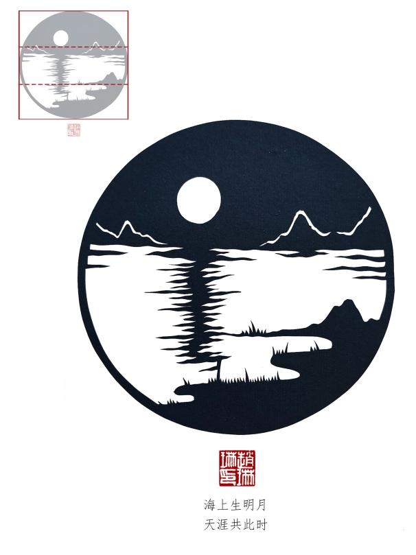 库淑兰剪纸构图特点,吴孟超剪纸人物构图