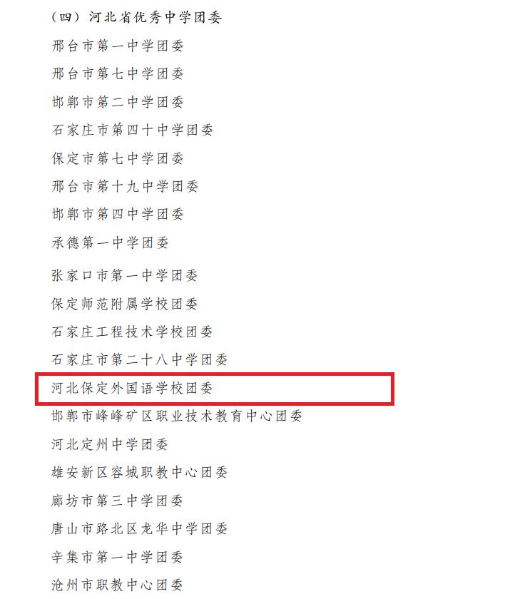 河北省保定市外国语中学,河北保定外国语学校2005