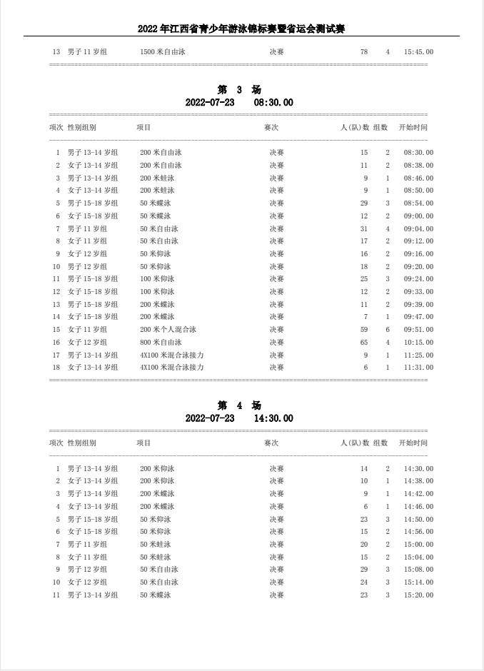 江西公开水域游泳比赛,江西游泳比赛2024安排