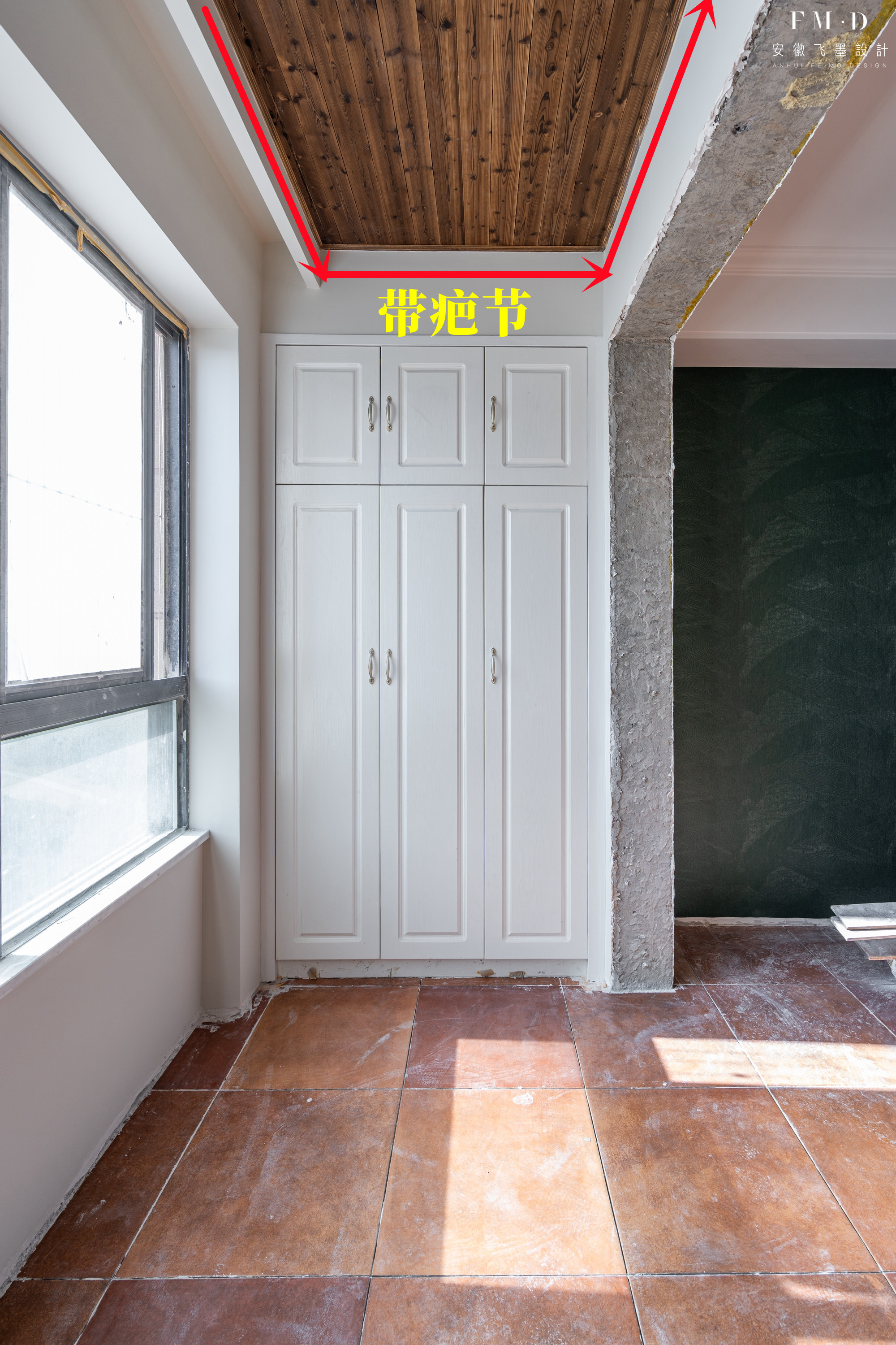 阳台桑拿板吊顶阴阳角怎么做,阳台天花板桑拿板吊顶图片