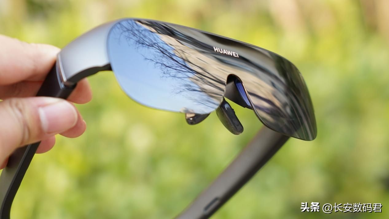 华为智能观影眼镜显示效果,华为visionglass观影眼镜