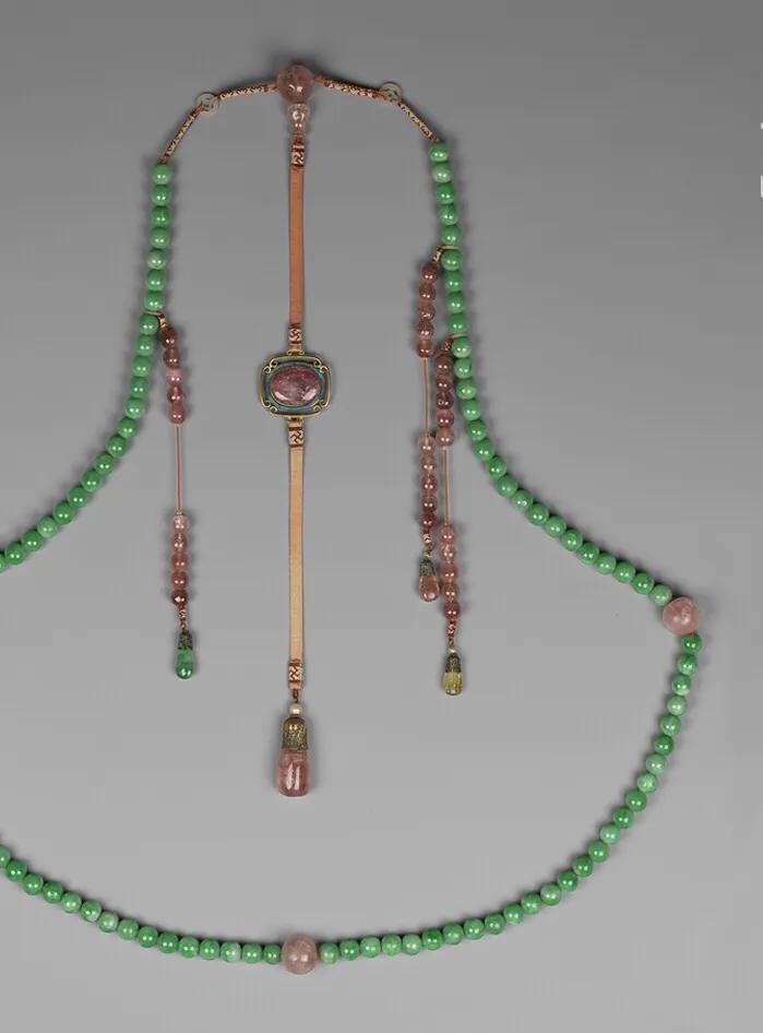 清代慈禧水晶朝珠,慈禧朝珠拍卖