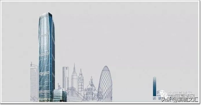 天津高楼倍儿多！300米诺德英蓝国金中心，幕墙初露锋芒