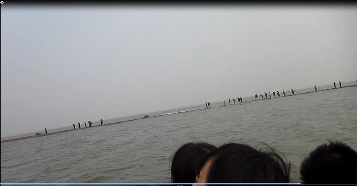 美丽的风景天桥,神奇的笔架山天桥