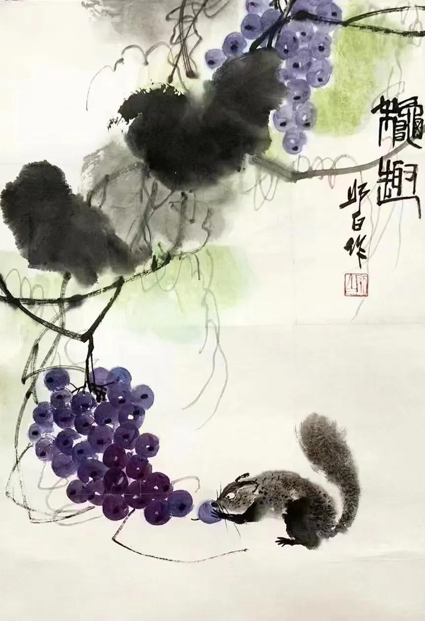 马西光作品,马西光国画作品欣赏