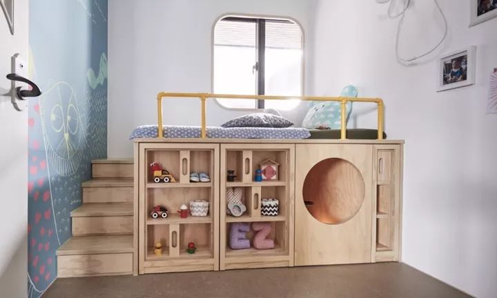 150平的家,给孩子塞下一个运动场