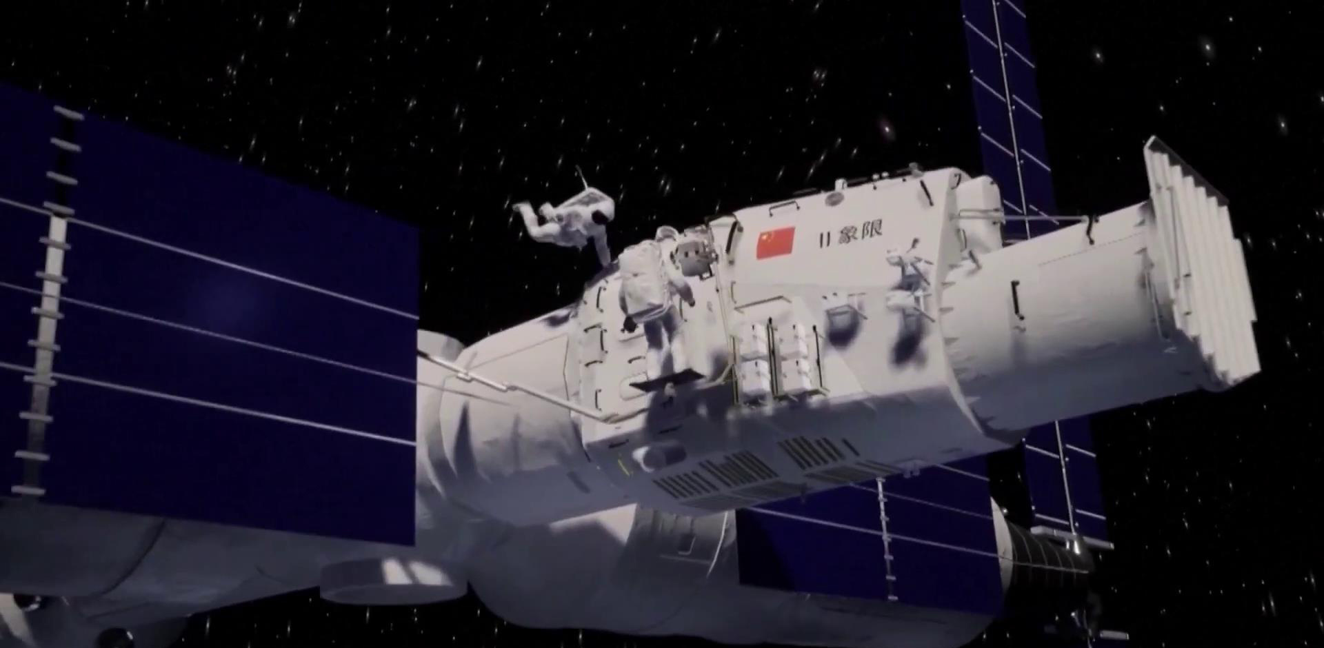 国外媒体预测梦天试验舱发射时间,外国评论梦天实验舱运抵发射场